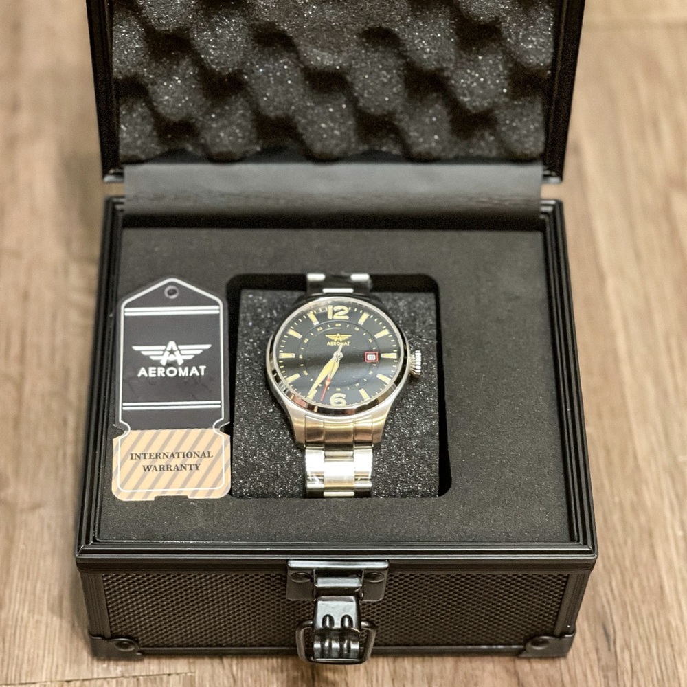 Aeromat Airspeed Aviator Watch - Automatic - 44mm